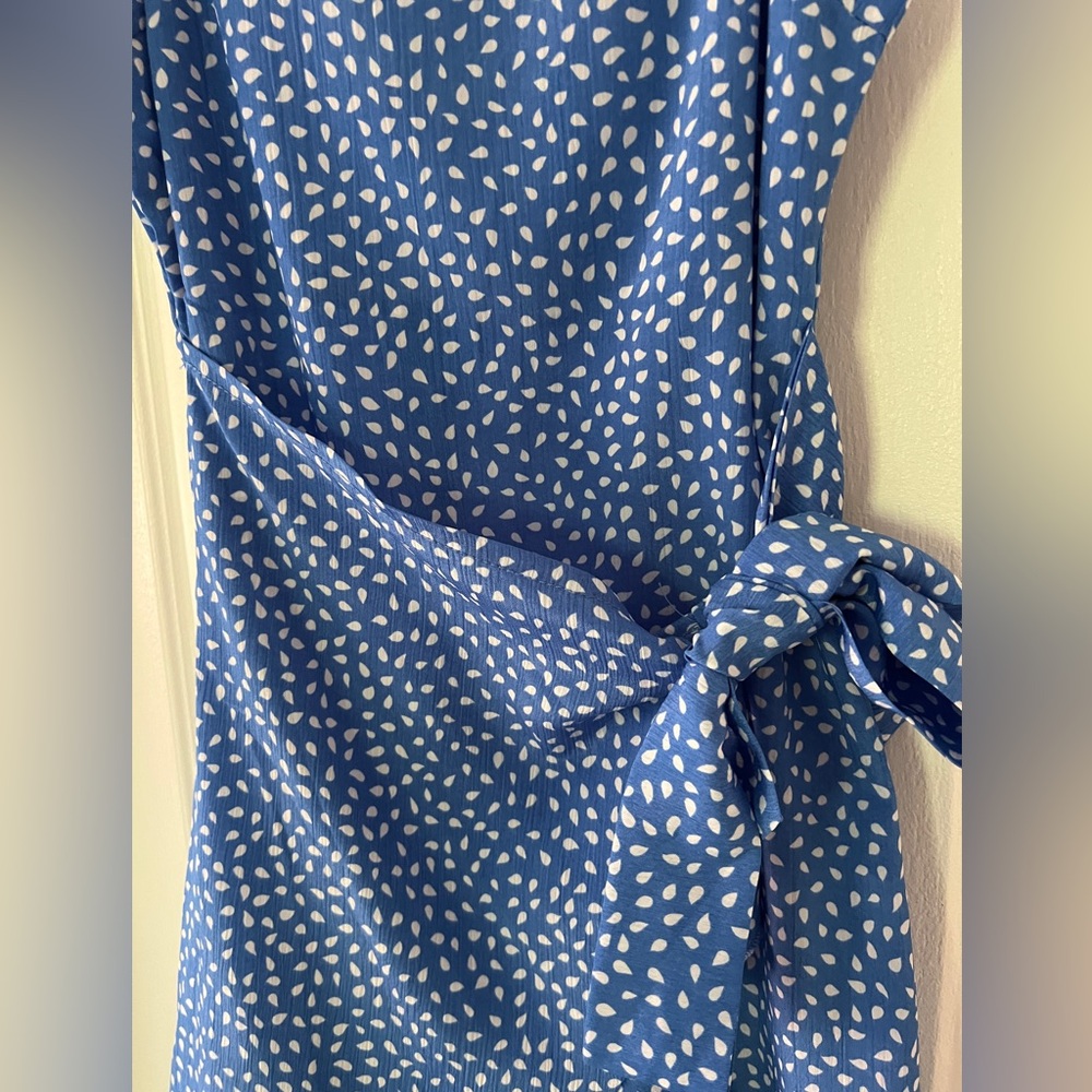 Hello Molly Blue Ruffle Mini Dress - Picture 6 of 6